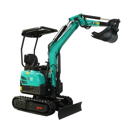 China Cheap Farm Household 1.5 Ton Hydraulic Mini Crawler Excavator Factory Import New JKW-18S for sale