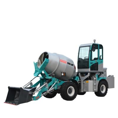 China Construction Material Shops 1.5 CBM Automatic Mixer Machine Diesel Engine Small Concrete Mixer Truck Price For Sale for sale