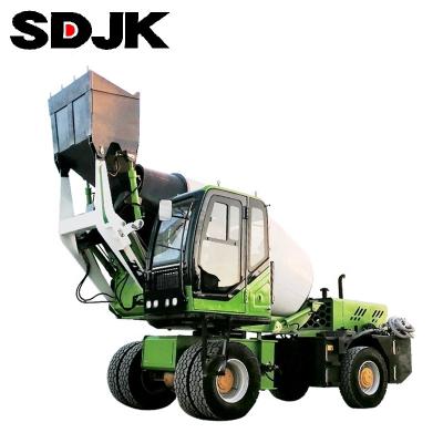 China Construction material shops JBC-35 diesel engine automatic concrete mixer truck low price for sale for sale