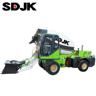 China Factory Popular Self Loading 5.5 Cubic Meter Concrete Pump Mixer Truck for sale