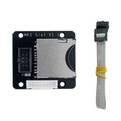 China 100% Original 3D Printer Accessories MKS Slot External SD V1.1 Card Slot For MKS TFT28/MKS TFT32 Series Touch Screen Slot for sale