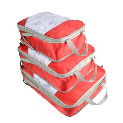 China Durable Compression Travel Storage Bag Five Piece Suitcase Clothing Storage Bag Clothing Shoe Bag for sale