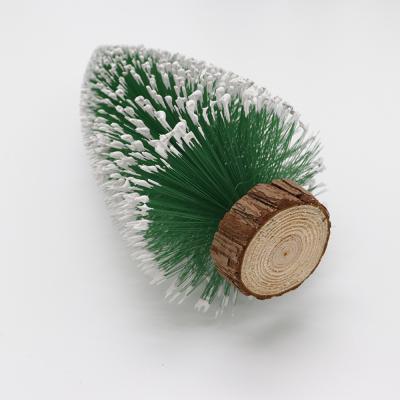 China Christamas Christmas Tree Decoration 3D Mini Christmas Tree Pine Needle Office Desktop Christmas Tree for sale