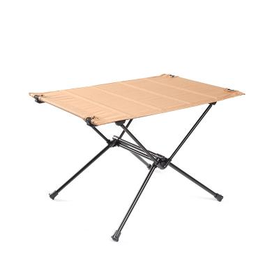 China Outdoor Modern Outdoor Ultralight Camping Folding Table Compact Oxford Cloth Aluminum Picnic Table With Carry Bag for sale