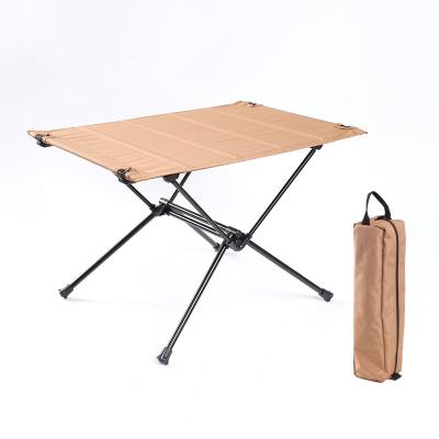 China 2021 Modern Unique Design Aluminum Portable Folding Anti Rust Ultralight Outdoor Camping Table for sale