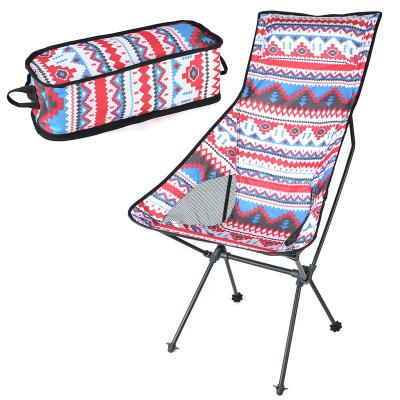 China Modern Warm Detachable Camping Extended Folding Fishing Fishing Portable Garden Chair Beach Chair Aluminum Alloy Chair for sale