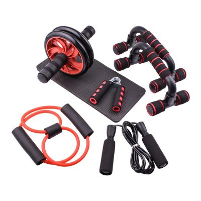 China Commercial Use 7 in 1 Roller Abdominal Wheel Ab Trainers Exercise Perfect Workout Equipment for Home Gym for sale