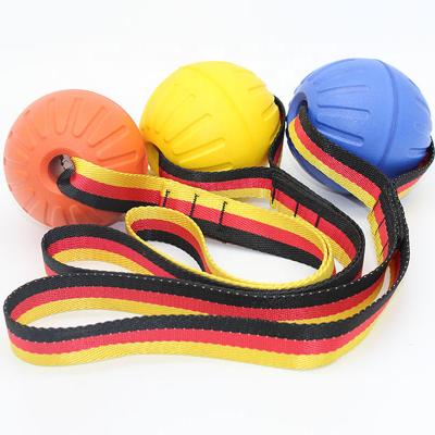 China Viable Manufacturers Sell EVA Pet Toy Ball Dog Water Training Dog Pull Ring Floating Bite And Molar Resistant Pet Ball Wholesale for sale