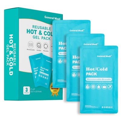 China Quickly reduce swelling and pain. Wholesale Customizable Gel Rehabilitation Therapy Pain Recovery Hot And Cold Pack With Three Packs For Relief for sale