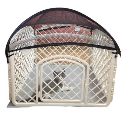 China Breathable Indoor Combination Metal Dog Playpen Iron Net Fence For Pet Play for sale