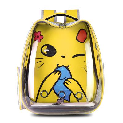 China Breathable Backpack All Match Panoramic Single Ear Cat Bag for sale