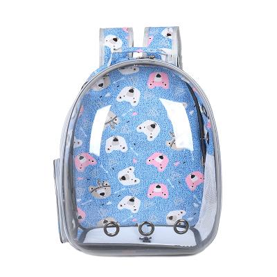 China Wholesale Breathable Pet Backpack Capsule Bag Pet Cat Sling Pet Cat Travel Carrier Bag for sale