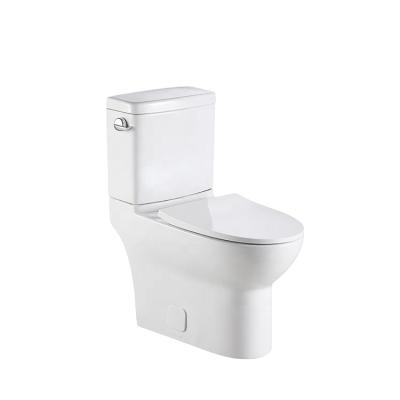 China Double-Flux CUPC Approved China Siphonic ADA Vitreous Two Piece WC Toilet for sale