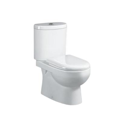 China Bathroom Sanitary Ceramic Double-Flow Washdown Chaozhou Ware Two Piece WC Toilet for sale