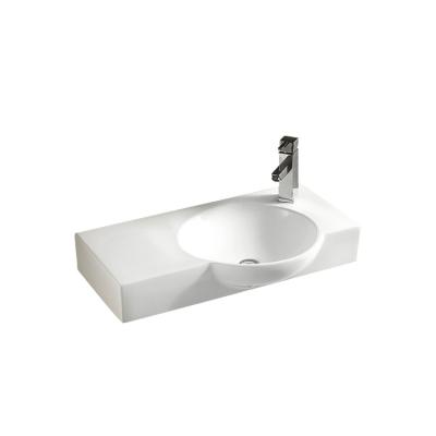 China Modern Chanda Sanitary Beware New Bathroom Ceramic Wall Hung Hand Sink for sale