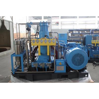 China Lubricated 200/300 Bar Water Cooled High Pressure Oxygen Compressor for sale