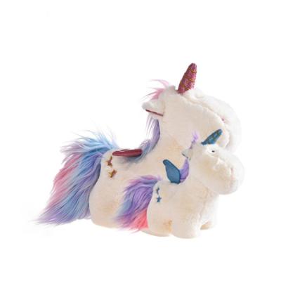 China Viable Bite-Resistant Make Noises Unicorn Flamingo Hippo Turkey Pet Toy Dog Plush Toys Squeak Toys for sale