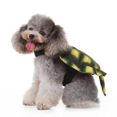 China Viable Cute Funny Dress Up Shell Halloween Transformation Costume Pet Costume Turtle Dog for sale