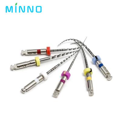 China Nitinol 6 piezas Dentsply Endo archivos archivos dentales para el conducto radicular en venta