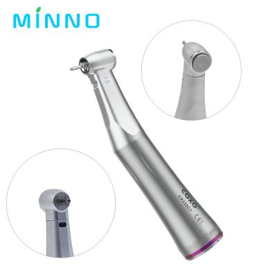 China Dental 1/5 Low Speed Handpiece Increasing Red Ring Contra Angle Internal Water Spray for E-type Motor zu verkaufen