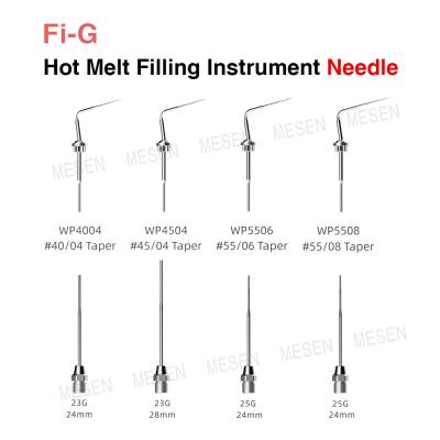 China Fi-G Hot Melt Filling instrument Needle Prevent gutta-percha leakage 360 rotatable needle 4 needles are for options for sale