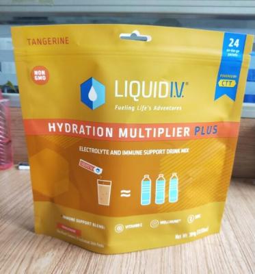 Chine La coutume 100% recyclable d'emballage alimentaire de poche du PE 7.9OZ a imprimé les sacs rescellables de nourriture à vendre