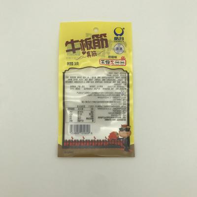 China 30g Transparante Drie Zijverbindingszak van rundvleesrib food packaging bags CPP Te koop