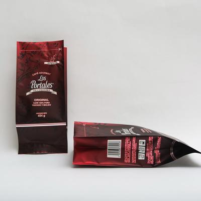 Κίνα Custom Coffee Bean Side Gusset Packaging Bag Aluminum Foil Packaging Bag προς πώληση