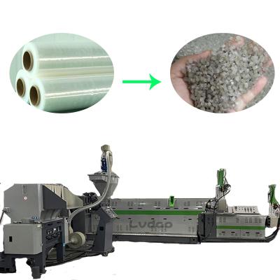 China Factory Lvhua Agglomerator Machine PE PP Plastic Film And Bags Granulating Machine for sale