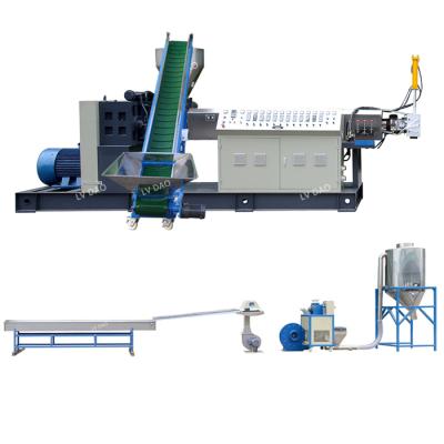 China Plastic Recycle Plastic Bottle/ Single Stage PP/PE/PC /ABS/PET Plastic Pelletizing Machine 2020 New Product Making 30kw for sale