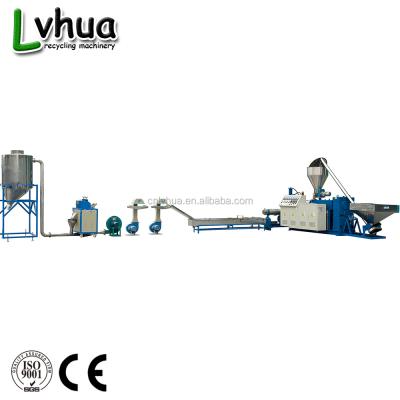 China Factory PVC Conical Twin Screw Extrusion And Pelletizing Machine Line for sale