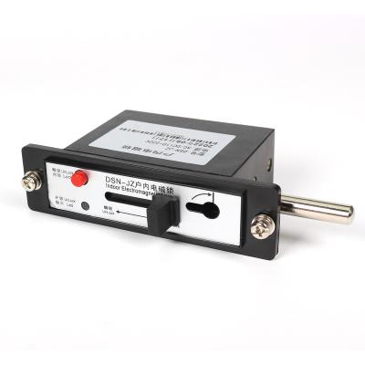 China GZS Indoor high voltage electromagnetic lock left open DSN-JZ electromagnetic lock handle type switch cabinet for internal AC and DC for sale