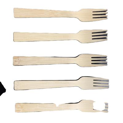 China Hotel Restaurant Party Picnic Factory Direct Selling Home Bamboo Cutlery Forks Spoons Knives for sale