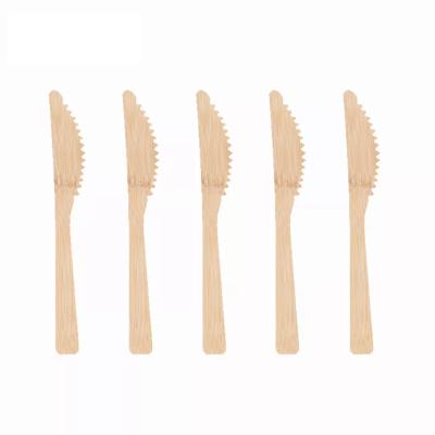 China Hotel Restaurant Home Party Picnic Plant Biodegradable Compostable Bamboo Cutlery for sale