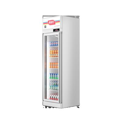 China Hotel Best Multi-Door Commercial Glass Display Case Freezer Beverage Cooler Upright Refrigerator With Fan Cooling for sale