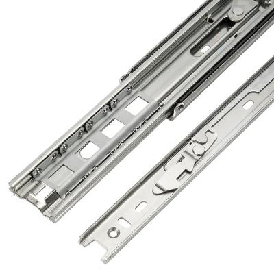 China 3 Fold Type Drawer Slide Telescopic Slides Drawer Support OEM Hot Sales Heavy Duty Slide for sale