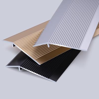 China Modern Hot Waterproof Amazon Aluminum Alloy Transition Strip Skirting Board for sale