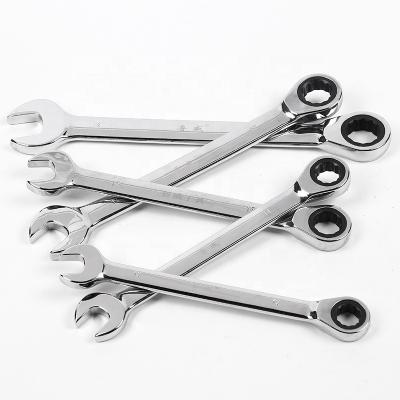 China Durable Hot Selling Open Ended Tool Wrench Set Dual Use Ratchet Wrench for sale