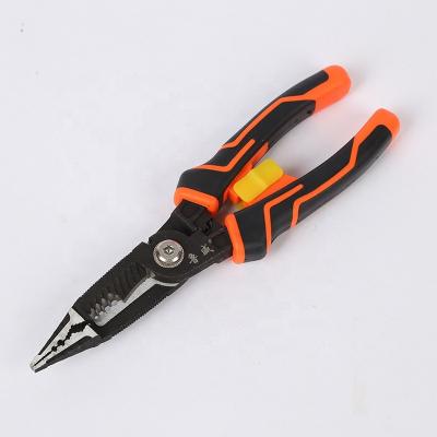 China Multifunctional Automatic Press Crimping Tool Cutting Crimping Plier Wire Stripper for sale