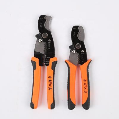 China 3 in 1 Crimp Wire Stripper Pliers Multifunctional Crimp Stripping Tool Durable Wire Cutter Pliers for sale