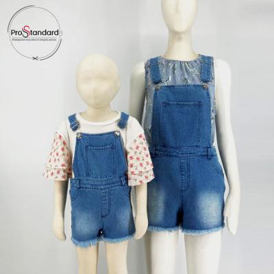 China Women's Breathable Casual Stretch Overall Denim Bib Adjustable Jeans Shorts American Casual Overalls Workwear for sale