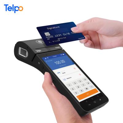 China Android 10 SDK Bis EFTPOS Offline Handheld Mobile POS Machine With Bank Card Reader for sale