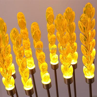 China Holiday RGB Customizable Outdoor LED Acrylic Reed String Light Lights for Villa Decoration Home Wheat Ears for sale