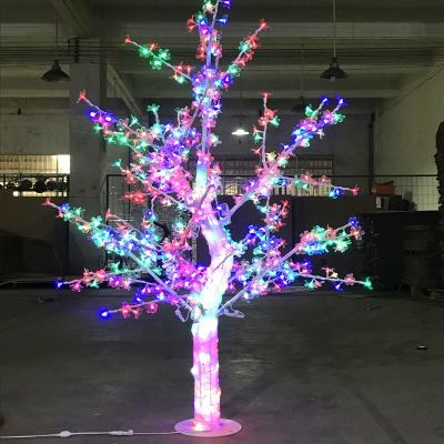 China Quality 35W Light Super Bright Outdoor Christmas RGB Decorative Tree LED 1.5m String Lights LED Simulated Crystal Tree for sale