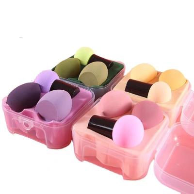 China Hydrophilic Puff Cosmetic Sponge Makeup Sponge Private Label Foundation Powder Makeup Sponge Blending Set for sale