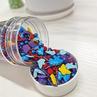 China Hot Selling Sugar Sprinkles Party Supplies Cake Decorating Valentines Gifts Design Decoration Attractive Charm Sprinkles Navidad for sale