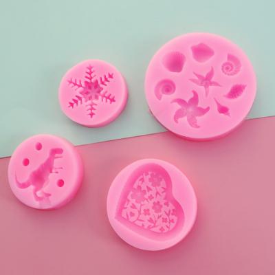 China 2021 hot sale baby shower reposteria happy birthday decoration baking decoration wedding party supplies favors silicone cake mold for sale