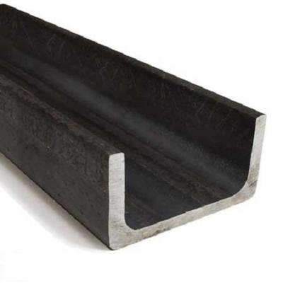 China Structure / Prefabricated Hot Rolled Black Iron U Channel Steel Sizes Upn Channel Supplier for sale