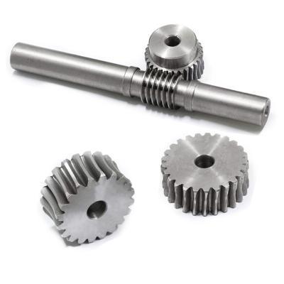 China Customized high efficiency automobile transmission worm gears micro tooth stepper motor worm gear shaft for sale