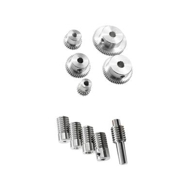 China Automobile Precision Casting Worm Gear Shaft Stainless Steel Screw Customized Worm Gear for sale